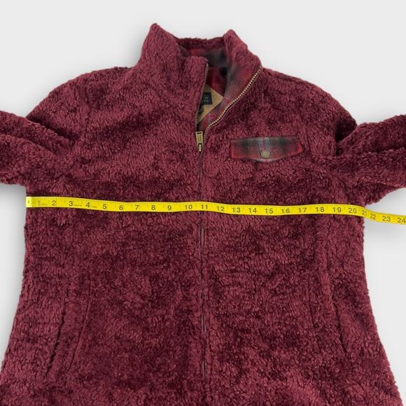 Pendleton Fuzzy Shepra Teddy Full Zip Jacket Size Medium - Picture 6 of 6